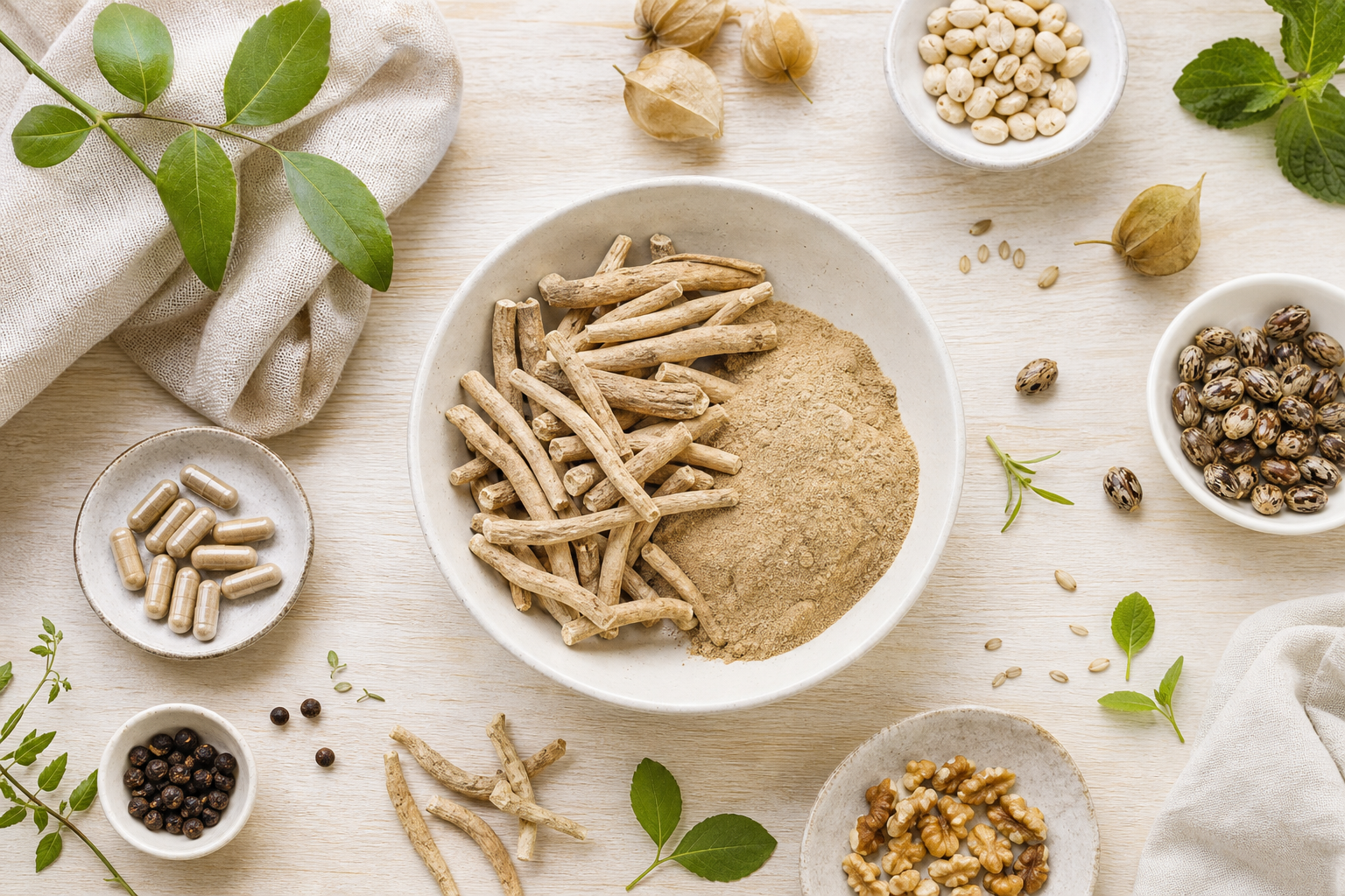 Ashwagandha a kortyzol: co naprawdę mówią badania